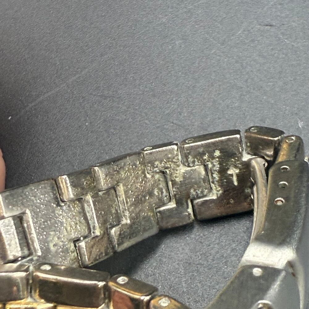 Disney Mickey Mouse Watch Women's Two Tone Bracelet Watch Classic Mickey - Picture 8 of 9